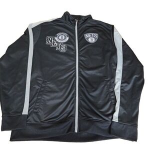 NBA Brooklyn Nets full-zip XL basketball jacket